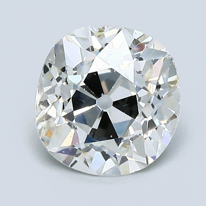 1.68 Carat Old Miner Cut Antique Natural Mined Diamond I Color I1 Clarity With GIA Certificate, natural diamonds, precious stones, engagement diamonds