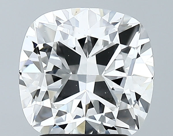 Lab-Grown 2.39 Carat Cushion Modified Brilliant Cut Diamond color F Clarity VS2 With GIA Certificate, precious stones, engagement diamonds