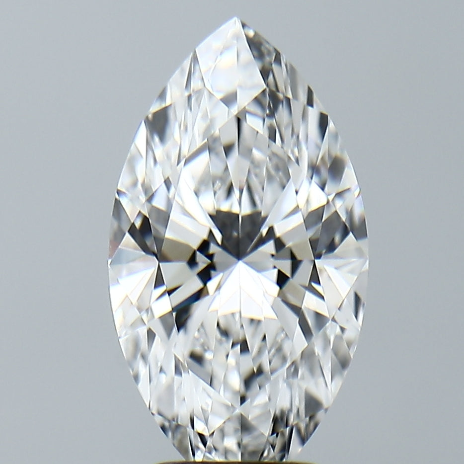 Lab-Grown 3.19 Carat Marquis Shape Diamond color D Clarity VVS1, precious stones, engagement diamonds