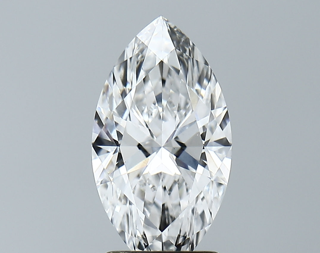 Lab-Grown 2.23 Carat Marquis Shape Diamond color D Clarity VS1 With GIA Certificate, precious stones, engagement diamonds