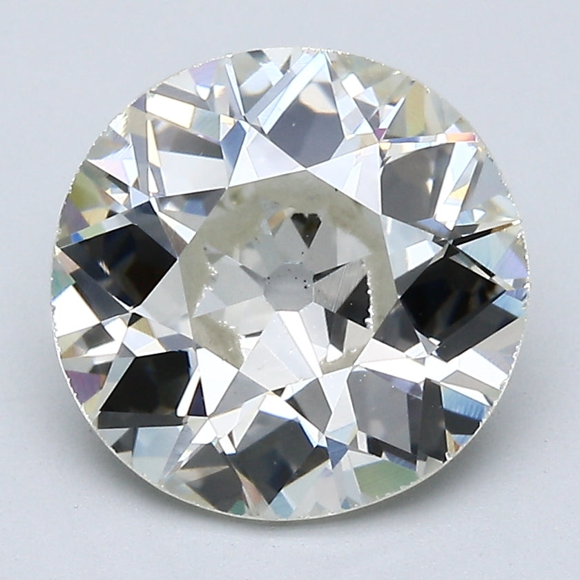 Bridal 3.3 Carat Old European Cut Diamond L-VS2 with GIA Certificate, natural diamonds, precious stones, engagement diamonds