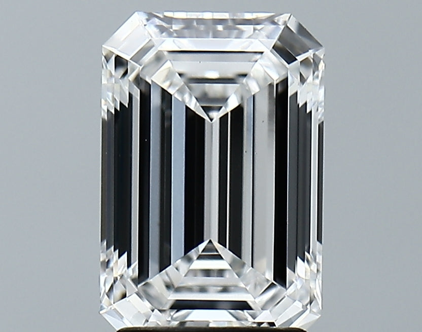 Lab-Grown 2.43 Carat Emerald Cut Diamond color D Clarity VVS2 With GIA Certificate, precious stones, engagement diamonds