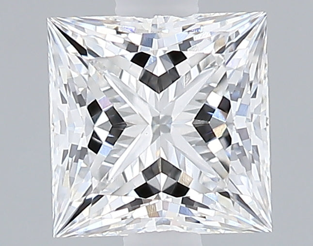 Lab-Grown 1.31 Carat Princess Cut Diamond color E Clarity VS1 With GIA Certificate, precious stones, engagement diamonds