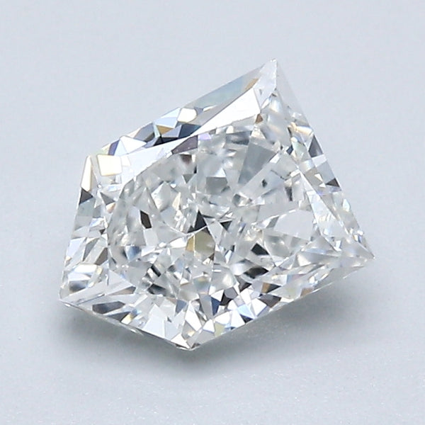 1.10 Carat Pentagonal Shape Diamond color F Clarity VS1, natural diamonds, precious stones, engagement diamonds