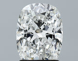 Lab-Grown 1.87 Carat Cushion Modified Brilliant Cut Diamond color F Clarity VVS2, precious stones, engagement diamonds