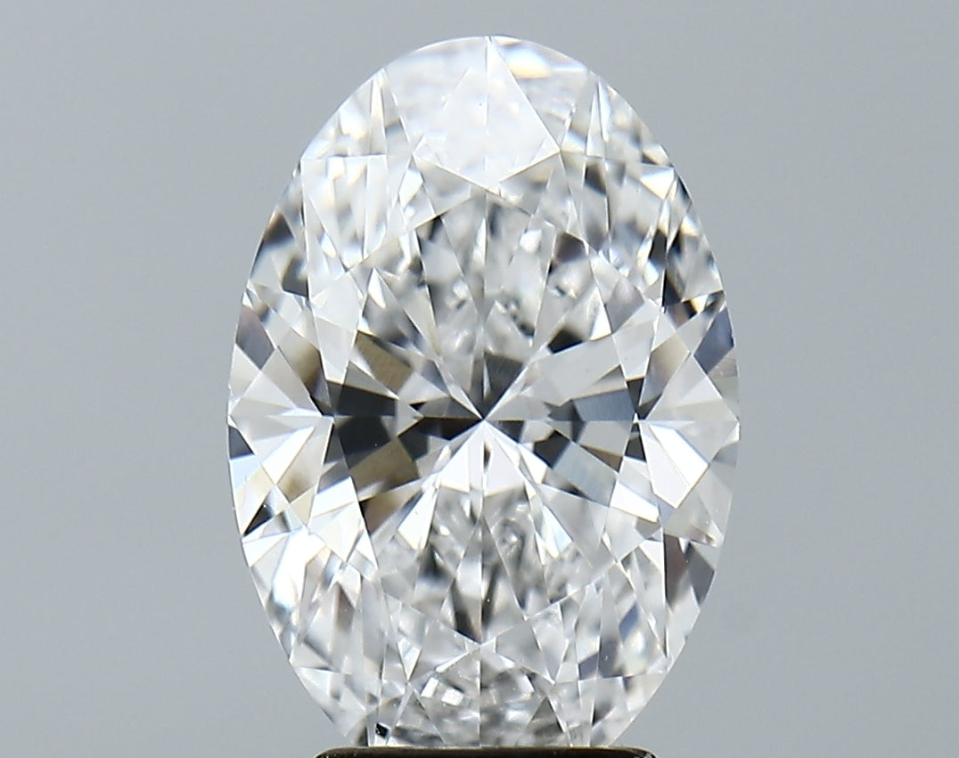 Lab-Grown 3.64 Carat Oval Shape Diamond color E Clarity VVS2 With GIA Certificate, precious stones, engagement diamonds