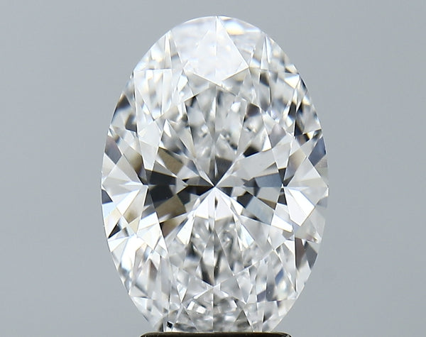 Lab-Grown 3.64 Carat Oval Shape Diamond color E Clarity VVS2 With GIA Certificate, precious stones, engagement diamonds