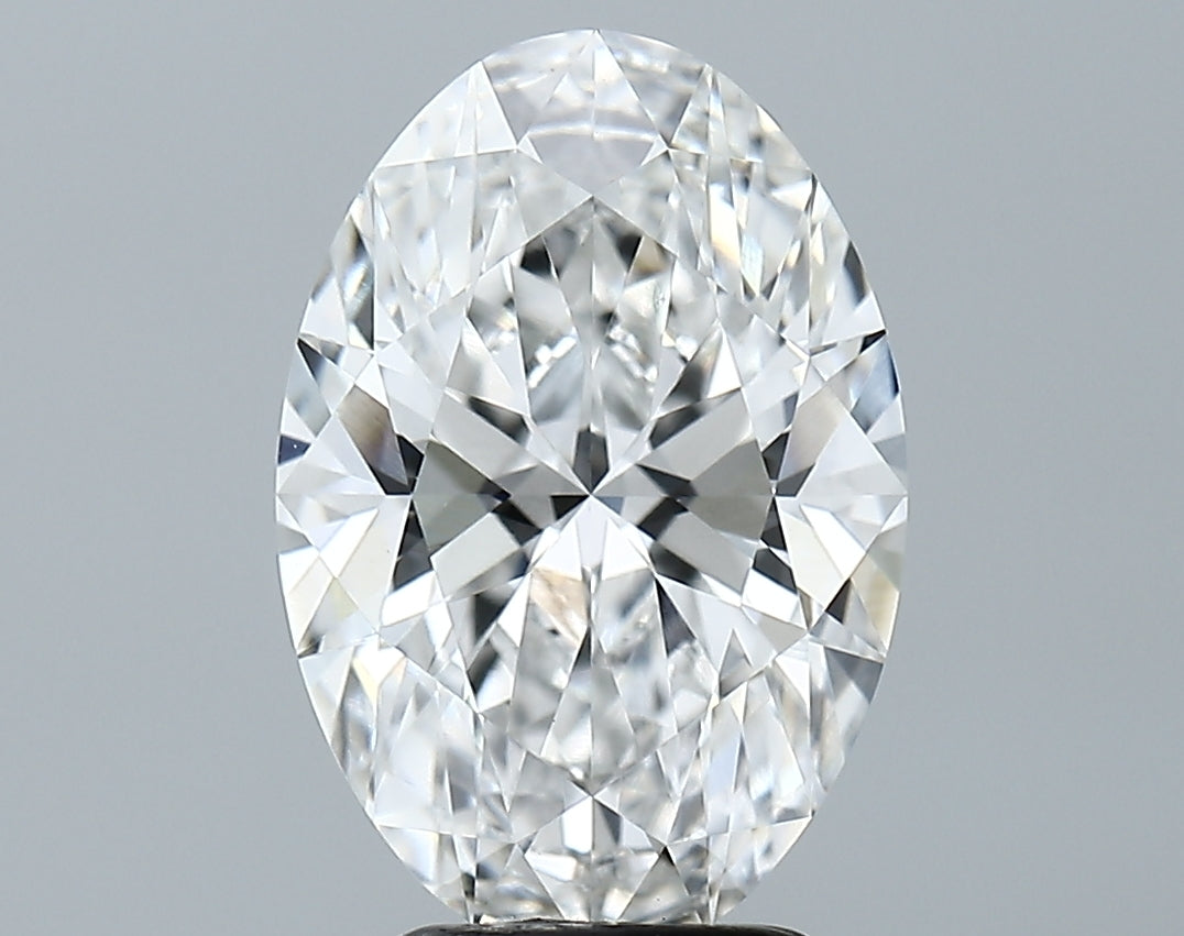 Lab-Grown 3.61 Carat Oval Shape Diamond color E Clarity VS1, precious stones, engagement diamonds