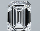 Lab-Grown 1.50 Carat Emerald Cut Diamond color D Clarity VVS1 With GIA Certificate, precious stones, engagement diamonds