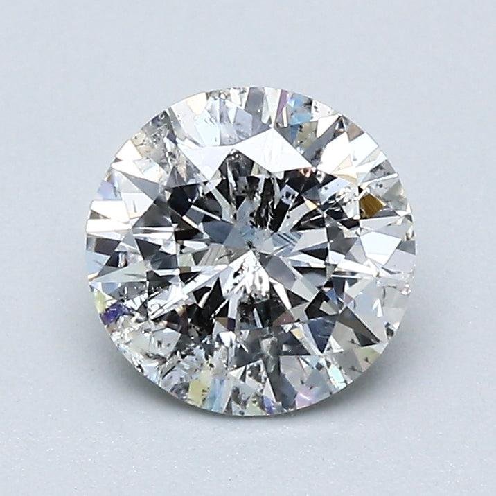 1.05 Carat Round Brilliant Natural Mined Diamond G Color I1 Clarity With GIA Certificate, natural diamonds, precious stones, engagement diamonds