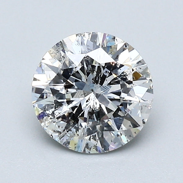1.05 Carat Round Brilliant Natural Mined Diamond G Color I1 Clarity With GIA Certificate, natural diamonds, precious stones, engagement diamonds