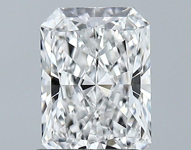 Lab-Grown 1.37 Carat Radiant Cut Diamond color D Clarity VVS2 With GIA Certificate, precious stones, engagement diamonds
