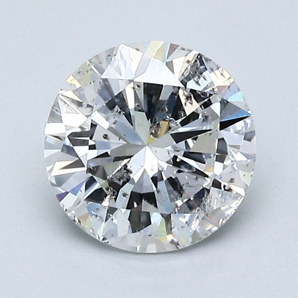 1.24 Carat Round Brilliant Natural Mined Diamond E Color I2 Clarity With GIA Certificate, natural diamonds, precious stones, engagement diamonds