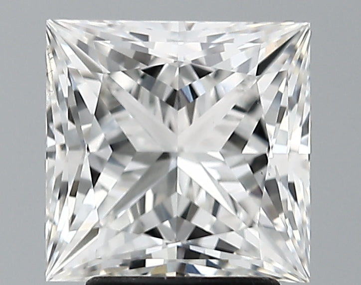 Lab-Grown 3.14 Carat Princess Cut Diamond color F Clarity VS2 With GIA Certificate, precious stones, engagement diamonds