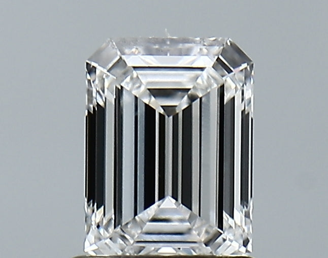 Lab-Grown 1.01 Carat Emerald Cut Diamond color E Clarity VVS2, precious stones, engagement diamonds
