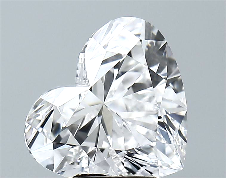 Lab-Grown 2.92 Carat Heart Shape Diamond color D Clarity VVS2 With GIA Certificate, precious stones, engagement diamonds
