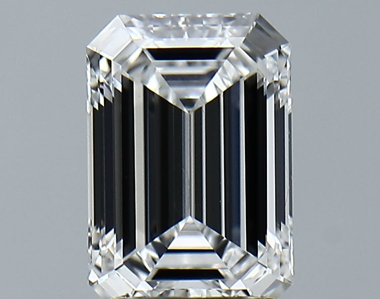 Lab-Grown 2.02 Carat Emerald Cut Diamond color D Clarity VS1, precious stones, engagement diamonds