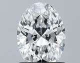 Lab-Grown 1.06 Carat Oval Shape Diamond color D Clarity VVS2 With GIA Certificate, precious stones, engagement diamonds