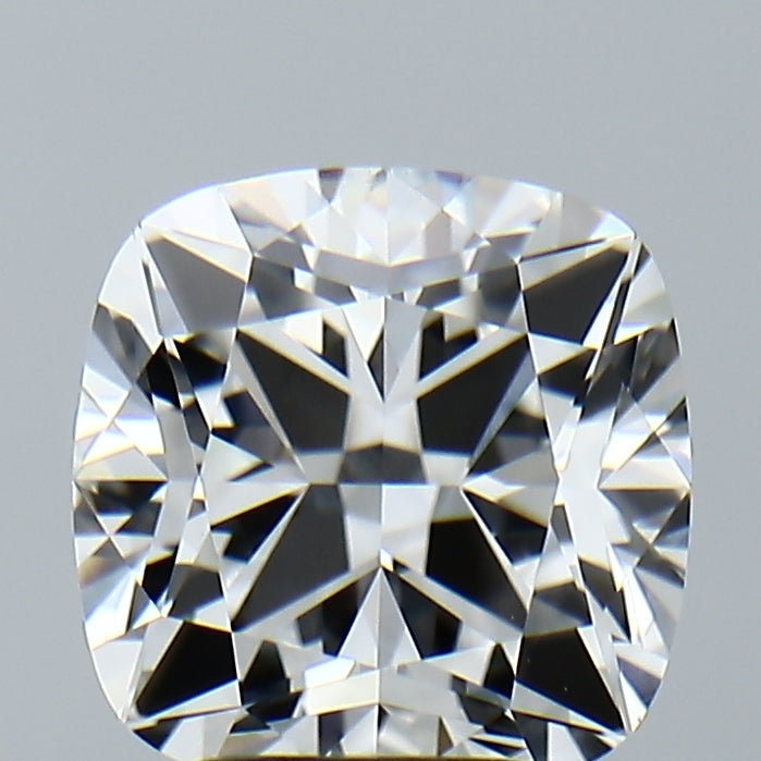 Lab-Grown 3.13 Carat Square Cushion Cut Diamond color E Clarity VVS2, precious stones, engagement diamonds