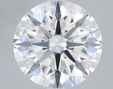 Lab-Grown 2.76 Carat Round Brilliant Diamond color E Clarity VVS2 With GIA Certificate, precious stones, engagement diamonds