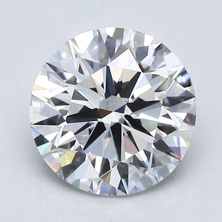 1.51 Carat Round Brilliant Natural Mined Diamond E Color SI1 Clarity With GIA Certificate, natural diamonds, precious stones, engagement diamonds