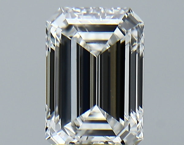 Lab-Grown 2.09 Carat Emerald Cut Diamond color E Clarity VS1 With GIA Certificate, precious stones, engagement diamonds