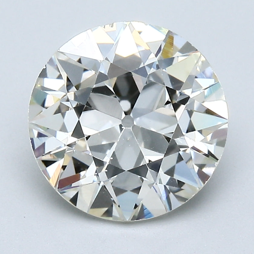 2.59 Ct Old European Cut Diamond Loose Bridal L-VS1 Art Deco GIA, natural diamonds, precious stones, engagement diamonds