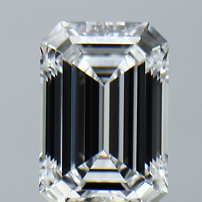 Lab-Grown 2.62 Carat Emerald Cut Diamond color E Clarity VVS2, precious stones, engagement diamonds