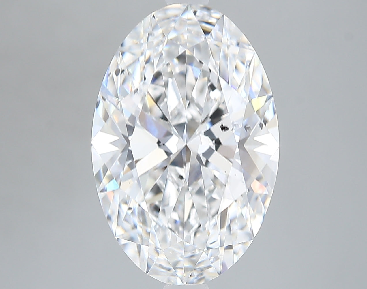 Lab-Grown 3.50 Carat Oval Shape Diamond color E Clarity SI2 With GIA Certificate, precious stones, engagement diamonds