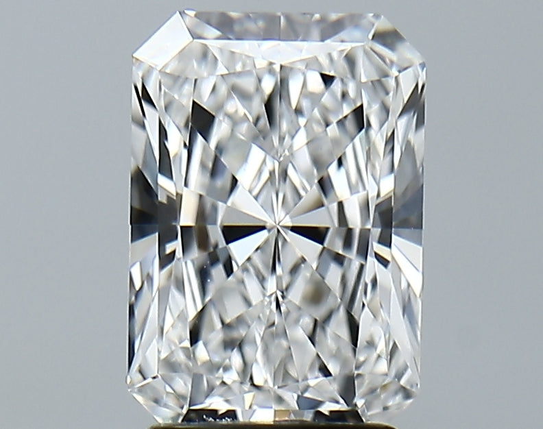 Lab-Grown 2.16 Carat Radiant Cut Diamond color E Clarity VVS2 With GIA Certificate, precious stones, engagement diamonds