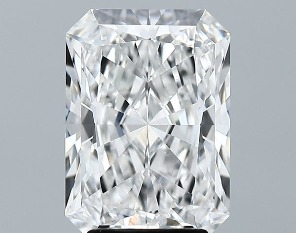 Lab-Grown 3.77 Carat Radiant Cut Diamond color E Clarity VVS2 With GIA Certificate, precious stones, engagement diamonds