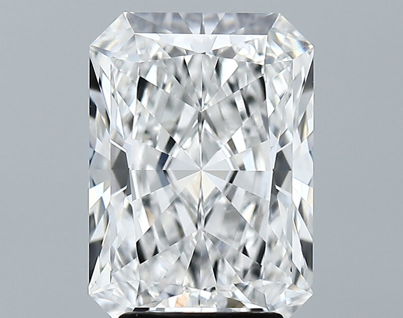 Lab-Grown 3.77 Carat Radiant Cut Diamond color E Clarity VVS2 With GIA Certificate, precious stones, engagement diamonds