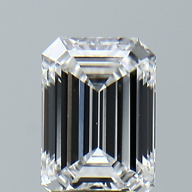 Lab-Grown 1.71 Carat Emerald Cut Diamond color D Clarity VS1, precious stones, engagement diamonds