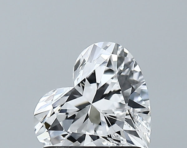 Lab-Grown 1.02 Carat Heart Shape Diamond color D Clarity VS2 With GIA Certificate, precious stones, engagement diamonds