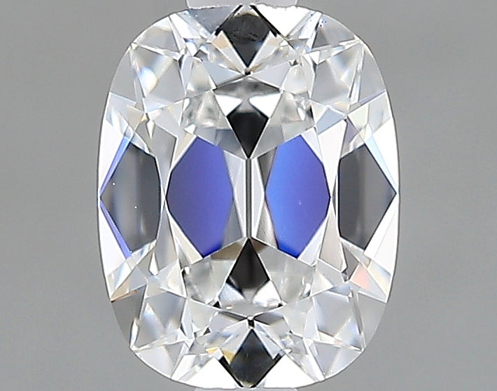 Lab-Grown 1.00 Carat Antique Cushion Cut Diamond color E Clarity VVS1, precious stones, engagement diamonds