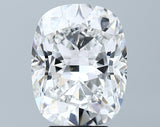 Lab-Grown 5.12 Carat Cushion Brilliant Diamond color E Clarity VS1 With GIA Certificate, precious stones, engagement diamonds