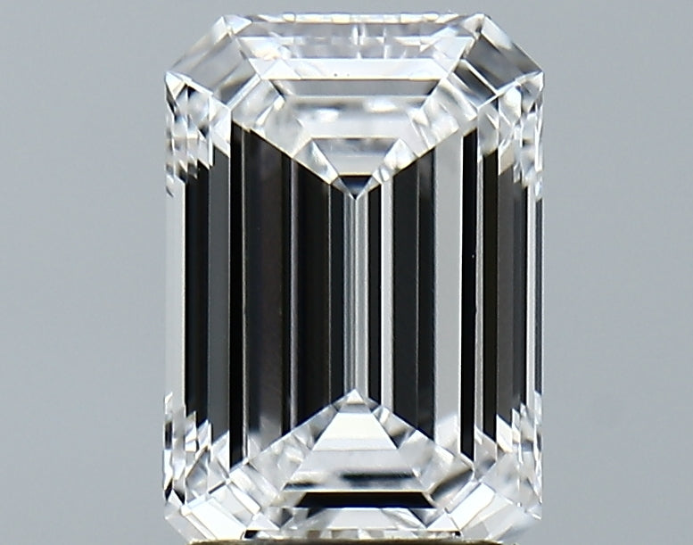 Lab-Grown 2.16 Carat Emerald Cut Diamond color D Clarity VVS2 With GIA Certificate, precious stones, engagement diamonds