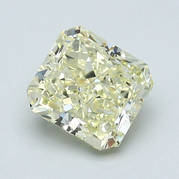 1.25 Carat Radiant Cut Natural Mined Diamond Fancy Light  Yellow Color VVS2 Clarity With GIA Certificate, natural diamonds, precious stones, engagement diamonds