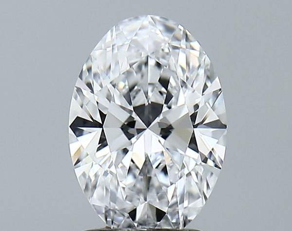 Lab-Grown 1.57 Carat Oval Shape Diamond color D Clarity VVS2 With GIA Certificate, precious stones, engagement diamonds