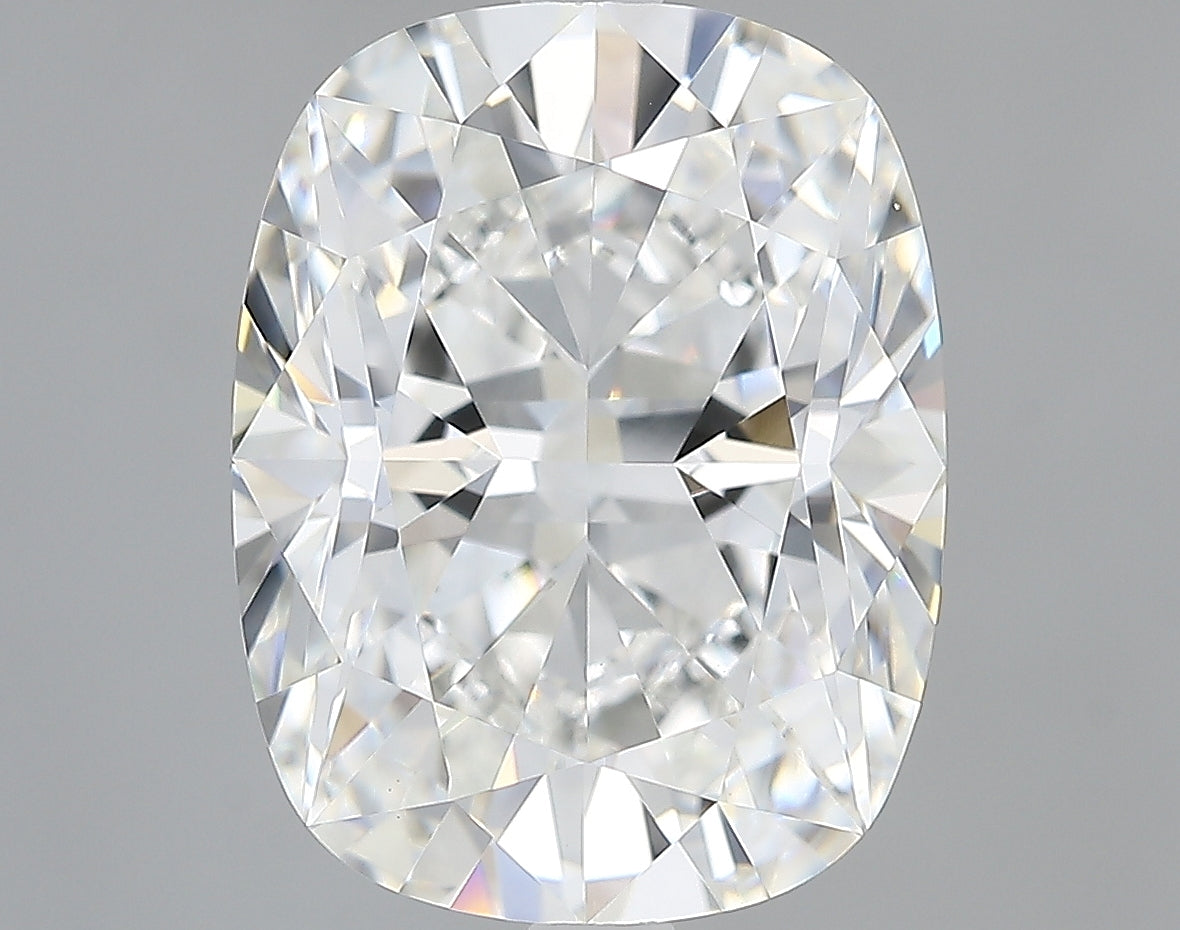 Lab-Grown 4.64 Carat Cushion Brilliant Diamond color E Clarity VVS2, precious stones, engagement diamonds