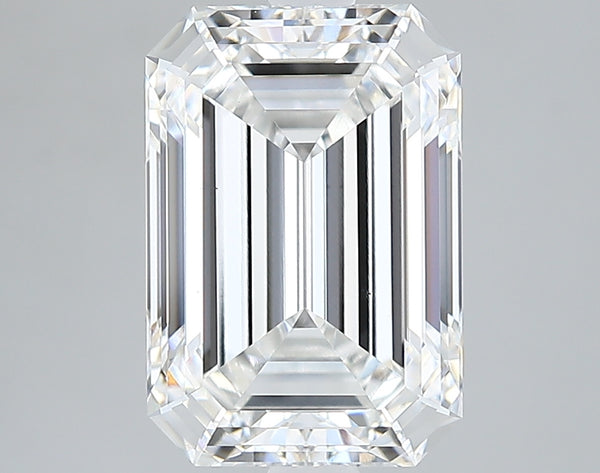 Lab-Grown 3.16 Carat Emerald Cut Diamond color F Clarity VS1 With GIA Certificate, precious stones, engagement diamonds