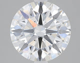 Lab-Grown 3.70 Carat Round Brilliant Diamond color G Clarity VS1 With GIA Certificate, precious stones, engagement diamonds