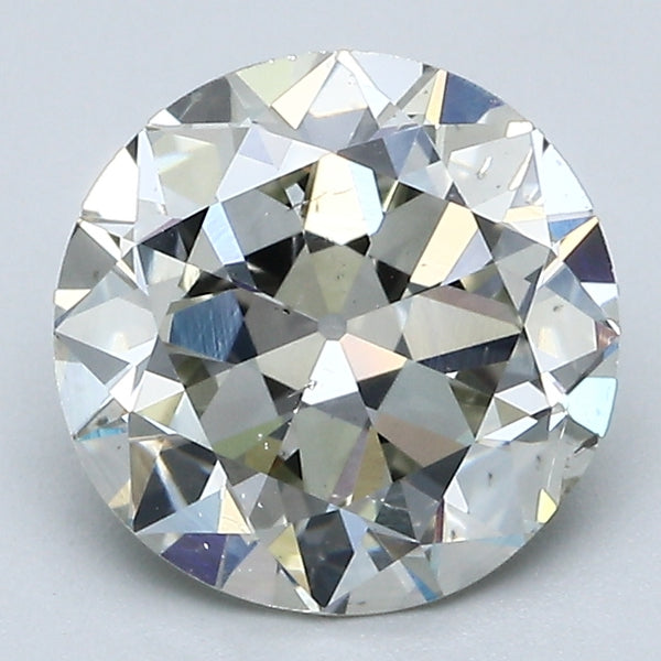 2.48 Carat Old European Cut Natural Mined Diamond K Color SI1 Clarity With GIA Certificate, natural diamonds, precious stones, engagement diamonds