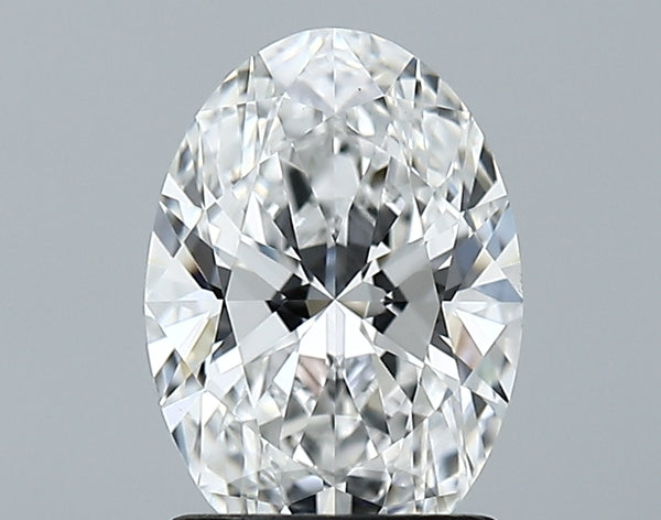 Lab-Grown 1.60 Carat Oval Shape Diamond color E Clarity VVS2, precious stones, engagement diamonds