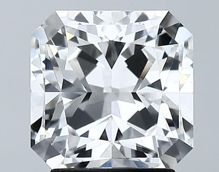 Lab-Grown 2.47 Carat Square Radiant Cut Diamond color D Clarity VS2 With GIA Certificate, precious stones, engagement diamonds