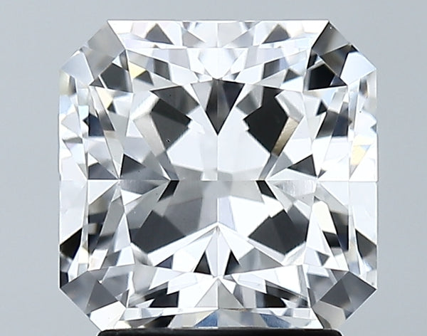 Lab-Grown 2.47 Carat Square Radiant Cut Diamond color D Clarity VS2 With GIA Certificate, precious stones, engagement diamonds