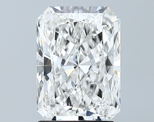 Lab-Grown 2.13 Carat Radiant Cut Diamond color F Clarity VS2 With GIA Certificate, precious stones, engagement diamonds