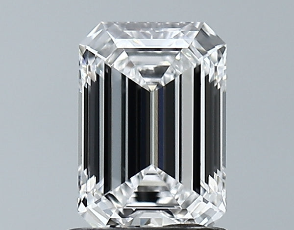 Lab-Grown 1.01 Carat Emerald Cut Diamond color D Clarity VVS2 With GIA Certificate, precious stones, engagement diamonds