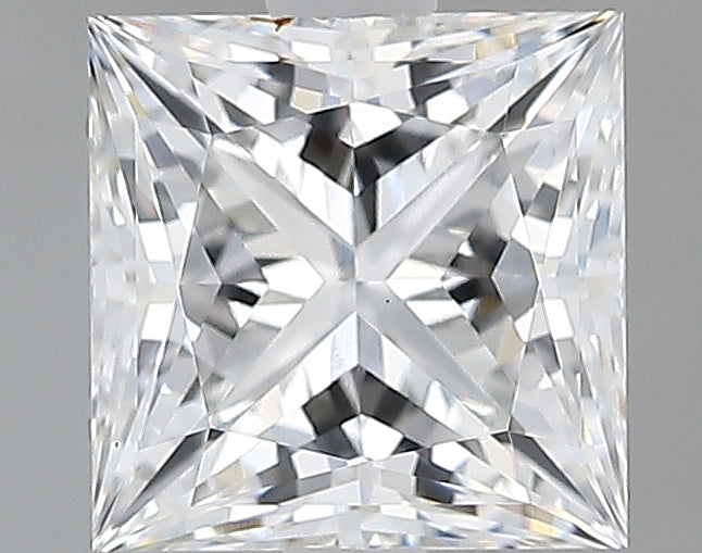 Lab-Grown 1.55 Carat Princess Cut Diamond color E Clarity VVS2, precious stones, engagement diamonds