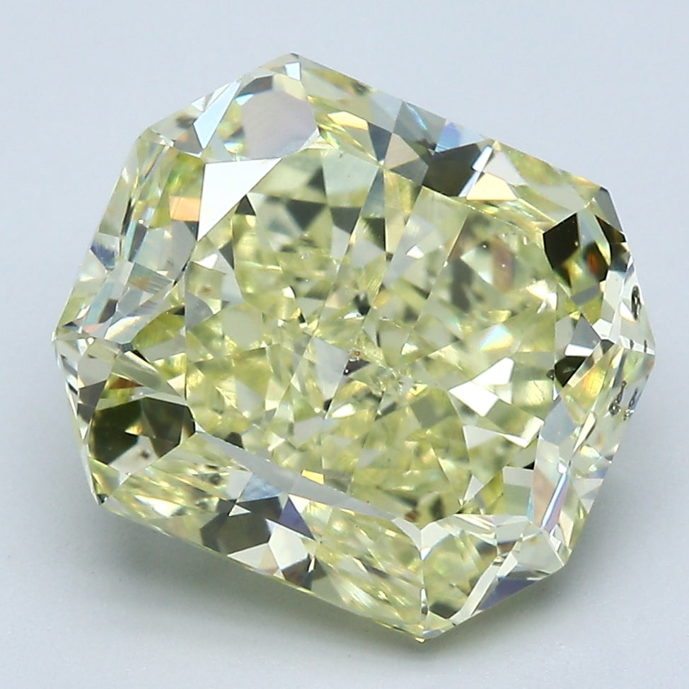 6.07 Carat Radiant Cut Natural Mined Diamond Fancy  Yellow Color SI2 Clarity With GIA Certificate, natural diamonds, precious stones, engagement diamonds